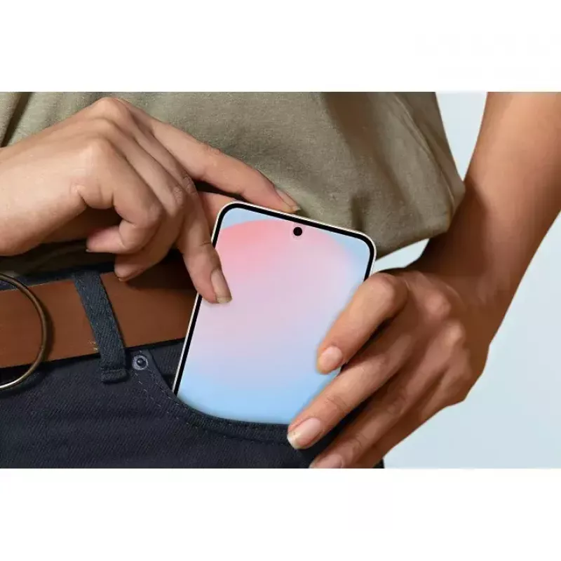 Samsung pretatspīduma ekrāna aizsargs S24 FE, izturīgs pret skrāpējumiem, caurspīdīgs, 2 gab. iepakojumā