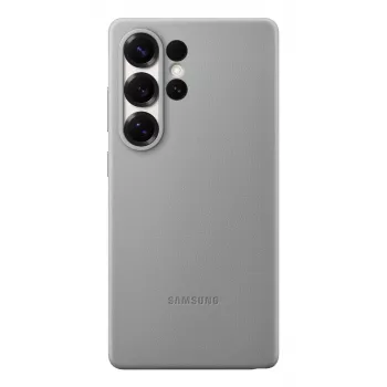 Samsung Kindsuit mākslīgās ādas futrālis Galaxy S25, vāciņš, Samsung, Galaxy S25 Ultra, 17,5 cm (6,9 collas), pelēks
