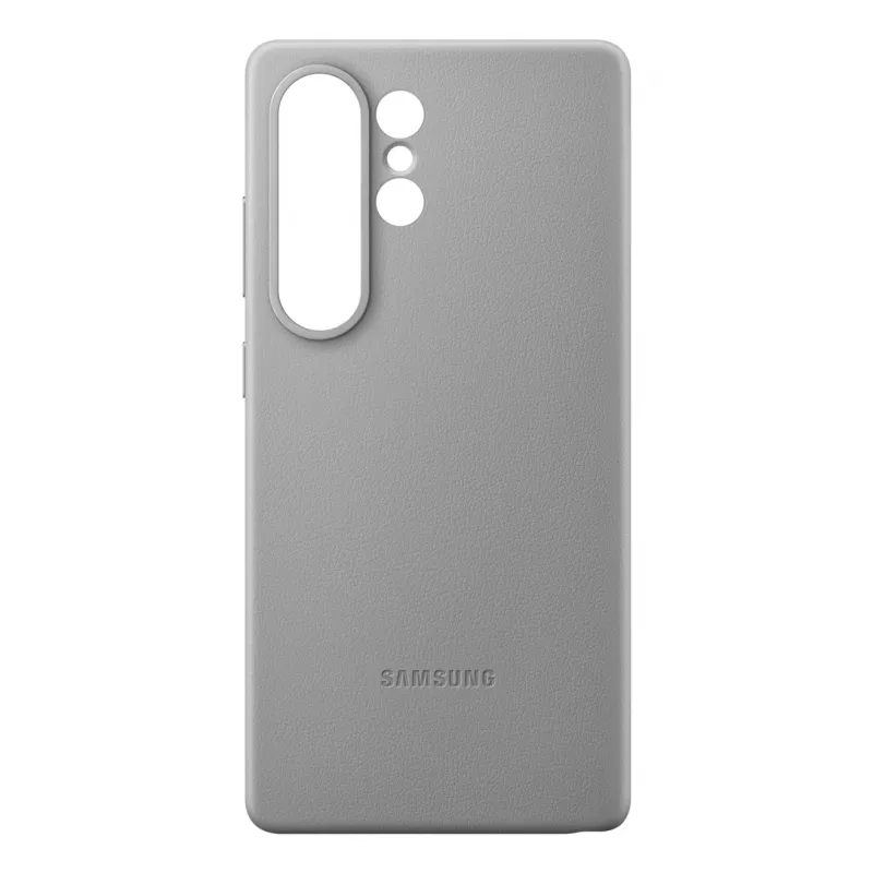 Samsung Kindsuit mākslīgās ādas futrālis Galaxy S25, vāciņš, Samsung, Galaxy S25 Ultra, 17,5 cm (6,9 collas), pelēks