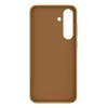 Mākslīgās ādas vāciņš Samsung Galaxy S25+ brūns 6.7 collas