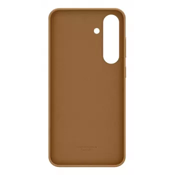 Mākslīgās ādas vāciņš Samsung Galaxy S25+ brūns 6.7 collas