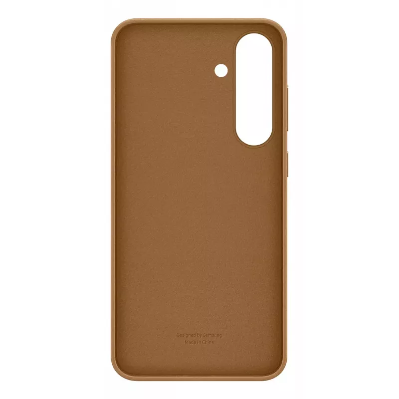 Mākslīgās ādas vāciņš Samsung Galaxy S25+ brūns 6.7 collas