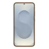 Mākslīgās ādas vāciņš Samsung Galaxy S25+ brūns 6.7 collas