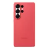 Cover Samsung Galaxy S25 Ultra Silikona maciņš sarkans vienkrāsains