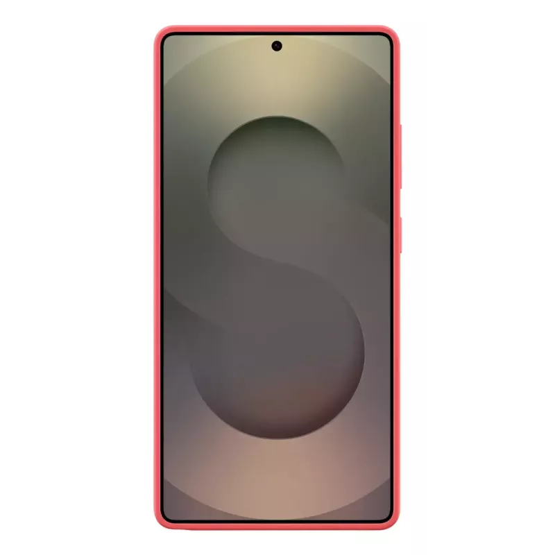 Cover Samsung Galaxy S25 Ultra Silikona maciņš sarkans vienkrāsains