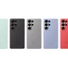 Cover Samsung Galaxy S25 Ultra Silikona maciņš sarkans vienkrāsains