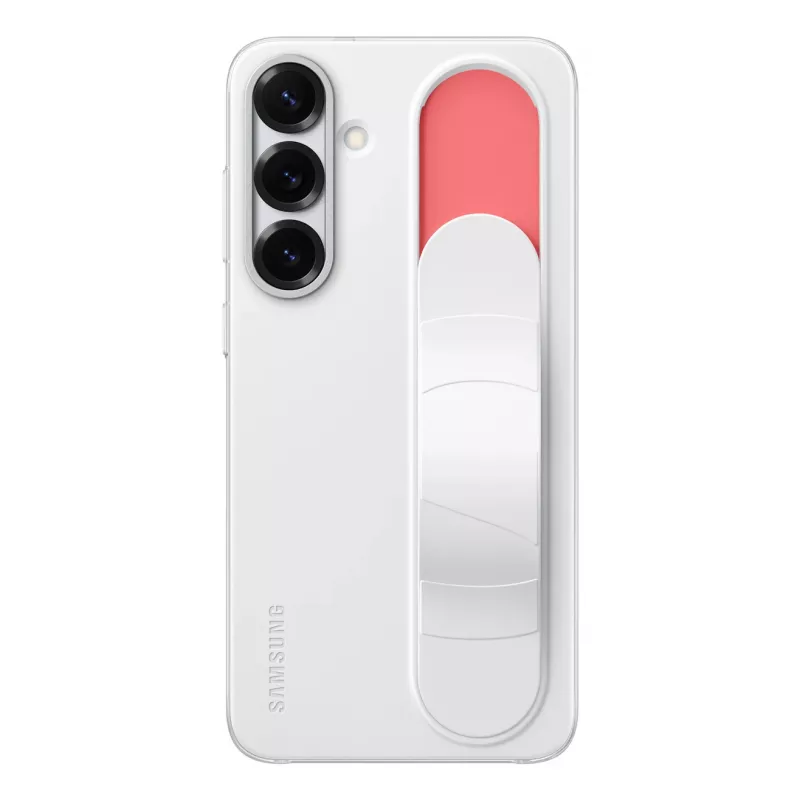 Samsung Standing Grip vāciņš priekš Galaxy S25+, Cover, Samsung, Galaxy S25+, 17 cm (6.7 inch), balta