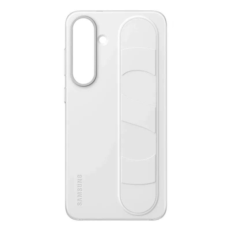 Samsung Standing Grip vāciņš priekš Galaxy S25+, Cover, Samsung, Galaxy S25+, 17 cm (6.7 inch), balta