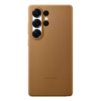 Samsung Kindsuit mākslīgās ādas vāciņš Galaxy S25, Vāciņš, Samsung, Galaxy S25 Ultra, 17,5 cm (6,9 collas), Brūns