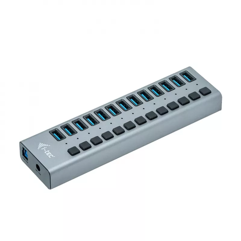i-tec USB 3.0 uzlādes HUB 13port + strāvas adapteris 60 W