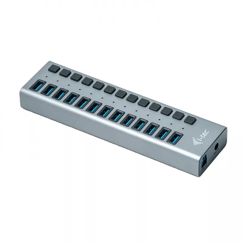 i-tec USB 3.0 uzlādes HUB 13port + strāvas adapteris 60 W