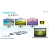 i-tec USB-C metāla ergonomiska 3x 4K displeja dokstacija + Power Delivery 100 W