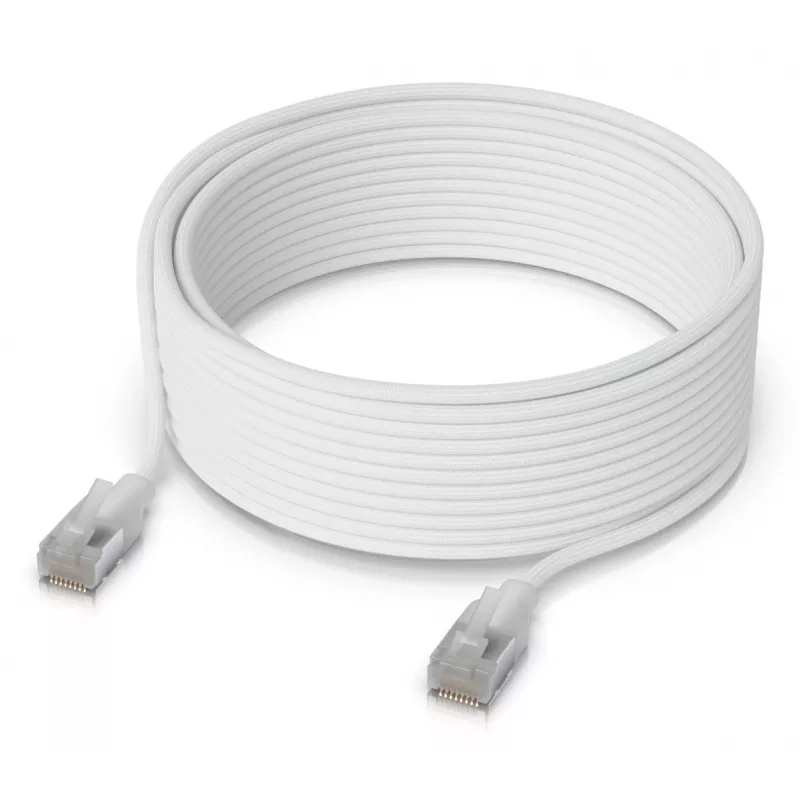 UBIQUITI NETWORKS Unifi komutācijas kabelis Premium - CAT6a - 12m - balts