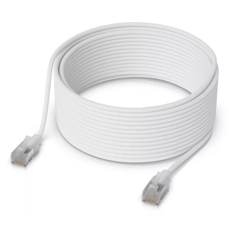 UBIQUITI NETWORKS Unifi Premium komutācijas kabelis - CAT6a - 15m - balts