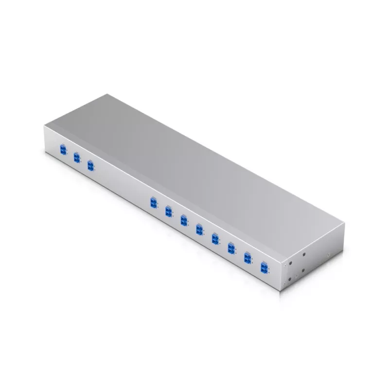 Viļņgaruma dalīšanas multipleksors Ubiquiti UACC-CWDM-8 Platums 442 mm Dziļums 120 mm Augstums 43.7 mm