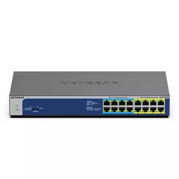 NETGEAR GS516UP nepārvaldīts Gigabit Ethernet (10/100/1000) Power over Ethernet (PoE) pelēks