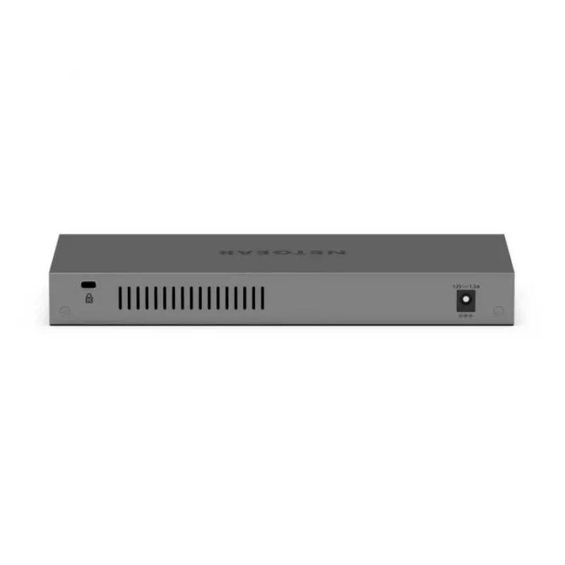 NETGEAR GS108X Nepārvaldāms L2 Gigabitu Ethernet (10/100/1000) Pelēks