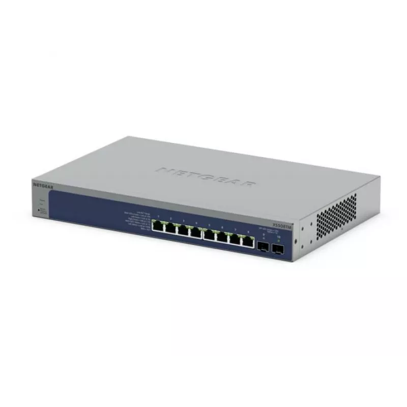 Pārvaldāms komutators NETGEAR XS508TM L2/L3/L4 pelēks