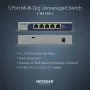 NETGEAR MS105-100EUS tīkla komutators Nepārvaldīts 2.5G Ethernet (100/1000/2500) Power over Ethernet (PoE) 1U