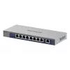 NETGEAR GS108MX-100EUS tīkla komutators Nepārvaldāms L2 Gigabit Ethernet (10/100/1000) Darbvirsmas/Pie sienas stiprināms