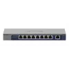 NETGEAR GS108MX-100EUS tīkla komutators Nepārvaldāms L2 Gigabit Ethernet (10/100/1000) Darbvirsmas/Pie sienas stiprināms