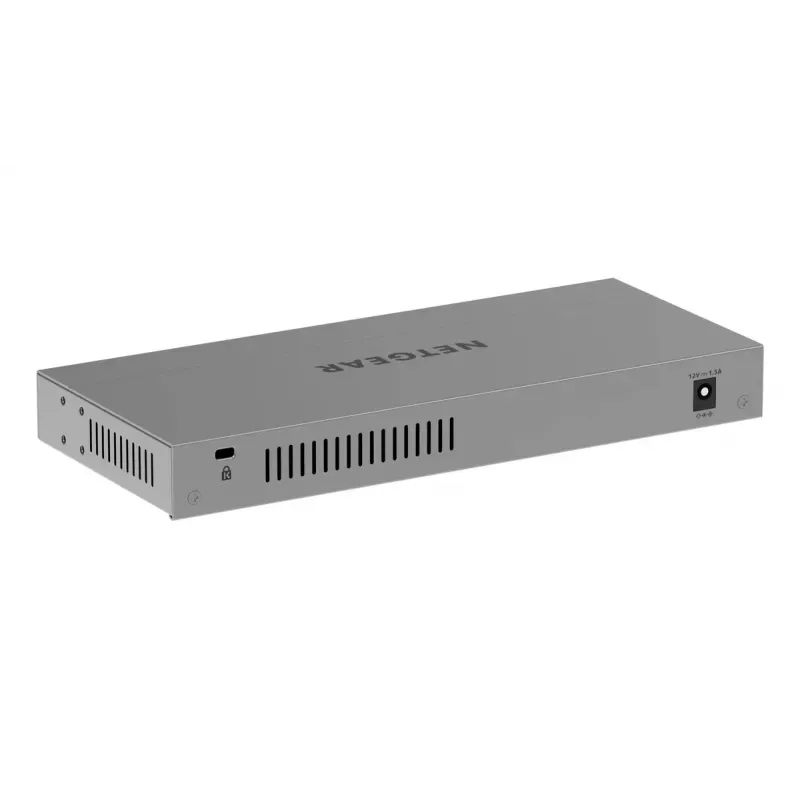 NETGEAR GS108MX-100EUS tīkla komutators Nepārvaldāms L2 Gigabit Ethernet (10/100/1000) Darbvirsmas/Pie sienas stiprināms