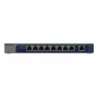 NETGEAR GS108MX-100EUS tīkla komutators Nepārvaldāms L2 Gigabit Ethernet (10/100/1000) Darbvirsmas/Pie sienas stiprināms