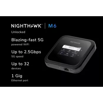 NETGEAR Nighthawk M6 mobilā tīkla maršrutētājs