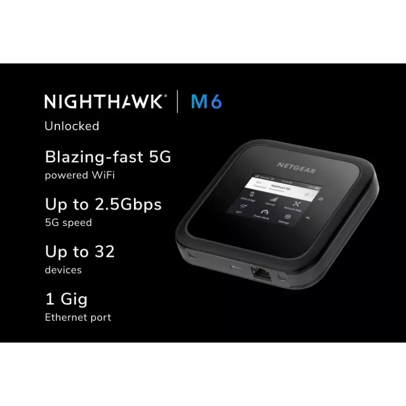 NETGEAR Nighthawk M6 mobilā tīkla maršrutētājs