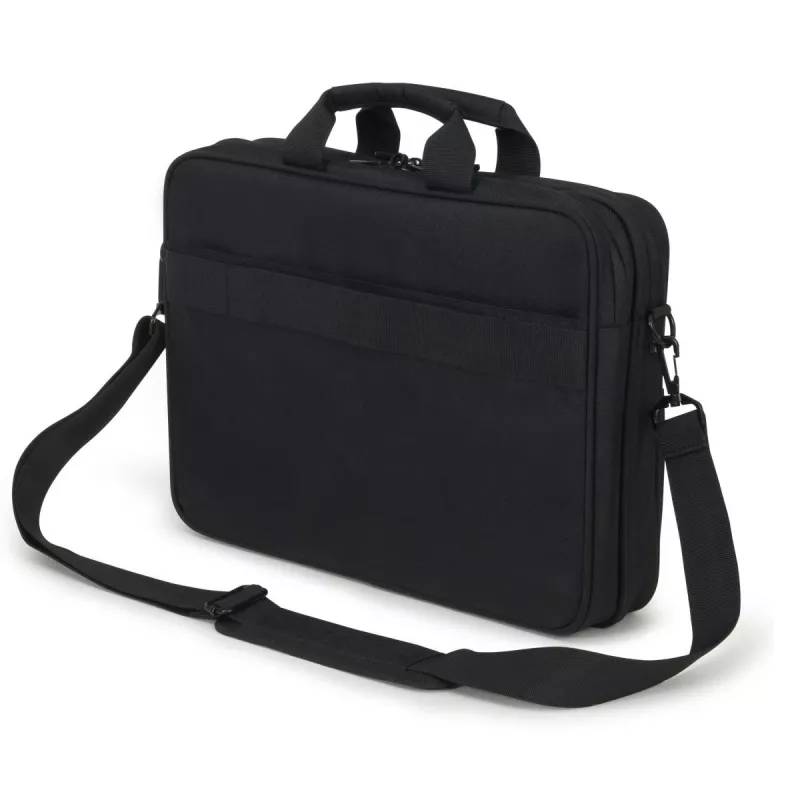 DICOTA Top Traveller Scale - 12-14,1 collu piezīmjdatora soma - Melna / 600D pārstrādāts PET