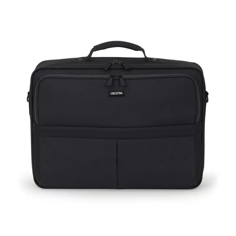DICOTA Eco Multi Scale - 15-17.3in Piezīmjdatora soma - Melna / 600d Pārstrādāts PET