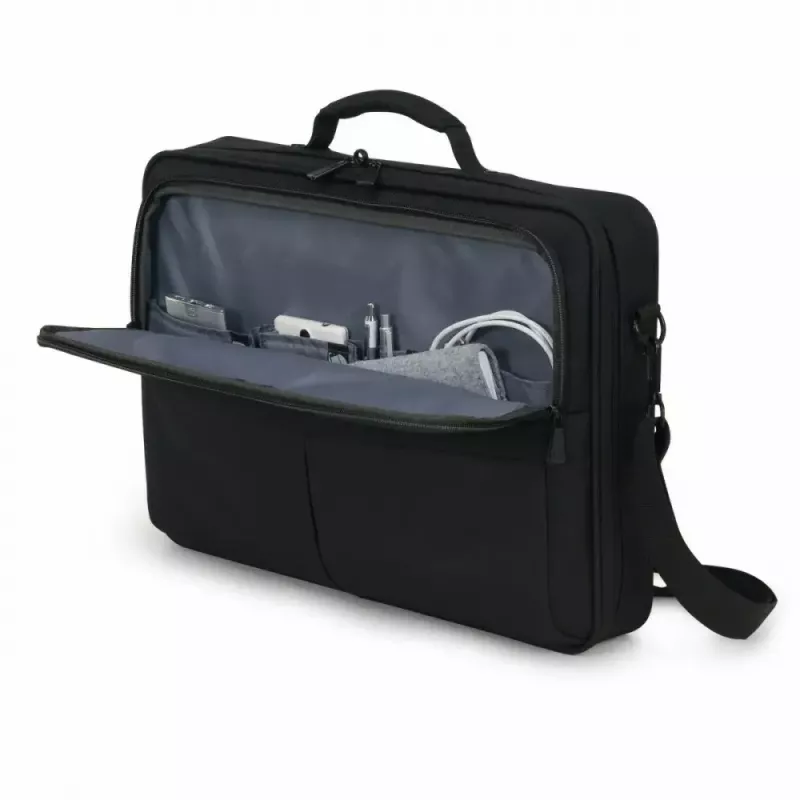 DICOTA Multi Scale - 12-14,1 inch klēpjdatora soma - Melna / 600d pārstrādāts PET