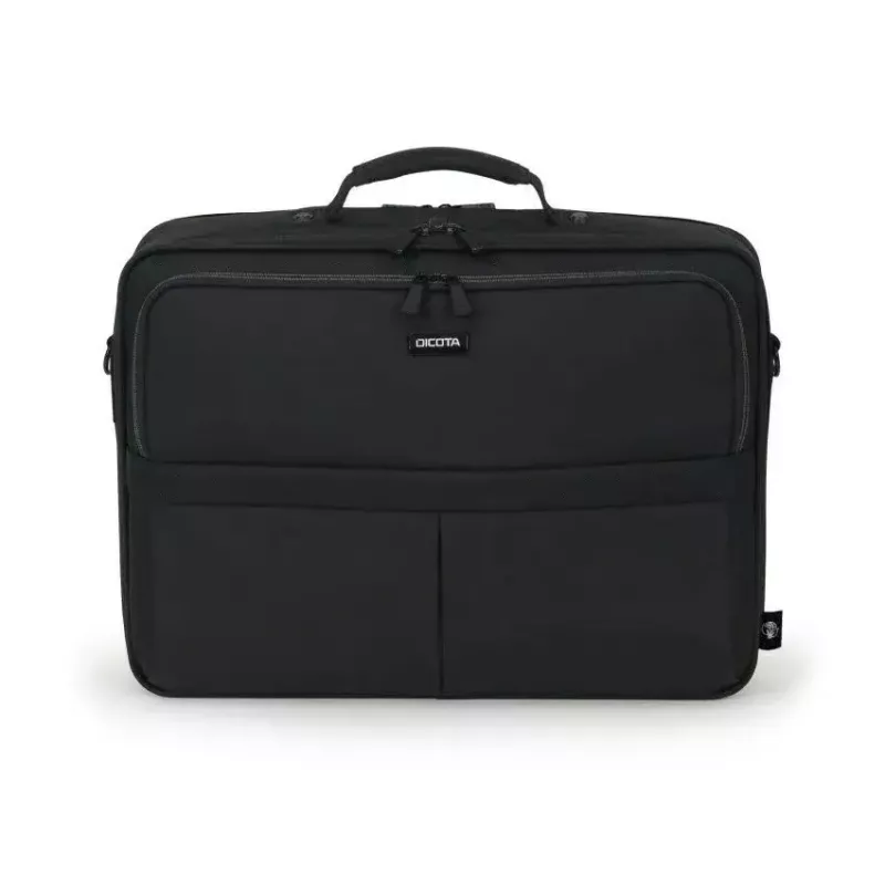 DICOTA Multi Scale - 12-14,1 inch klēpjdatora soma - Melna / 600d pārstrādāts PET