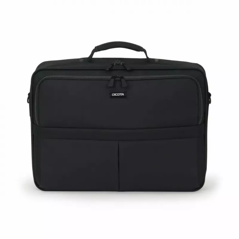 DICOTA Multi Scale - 12-14,1 inch klēpjdatora soma - Melna / 600d pārstrādāts PET