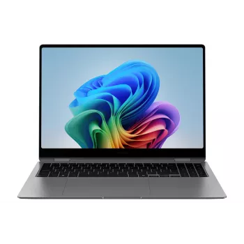 Samsung Galaxy Book5 Pro 360 NP960QHA-KG3DE Copilot+ PC portatīvais dators 40,6 cm (16 collu) AMOLED skārienekrāns WQXGA+ 2880 x 1800 120 Hz Intel Core Ultra 7 256V 16 GB LPDDR5x-SDRAM 1 TB SSD Intel Arc Graphics 140V Wi-Fi 7 Windows 11 Home Moonstone Gra
