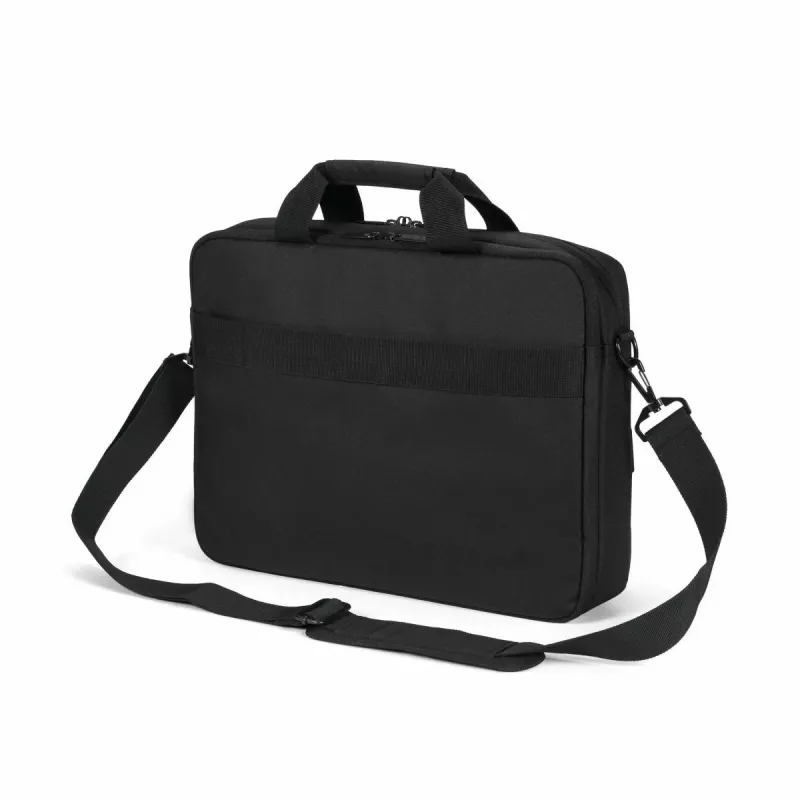 DICOTA Eco Top Traveller Core – 13–14,1 collu klēpjdatora soma – melna / 300D 100% pārstrādāts PET poliesters