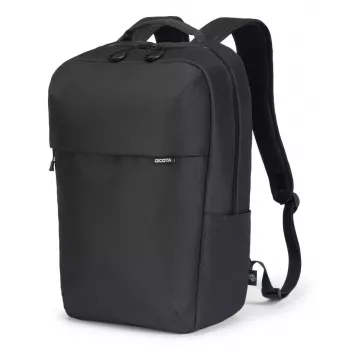 DICOTA Commuter - 13-16in piezīmjdatoru mugursoma - melna / 300d Rpet poliesters