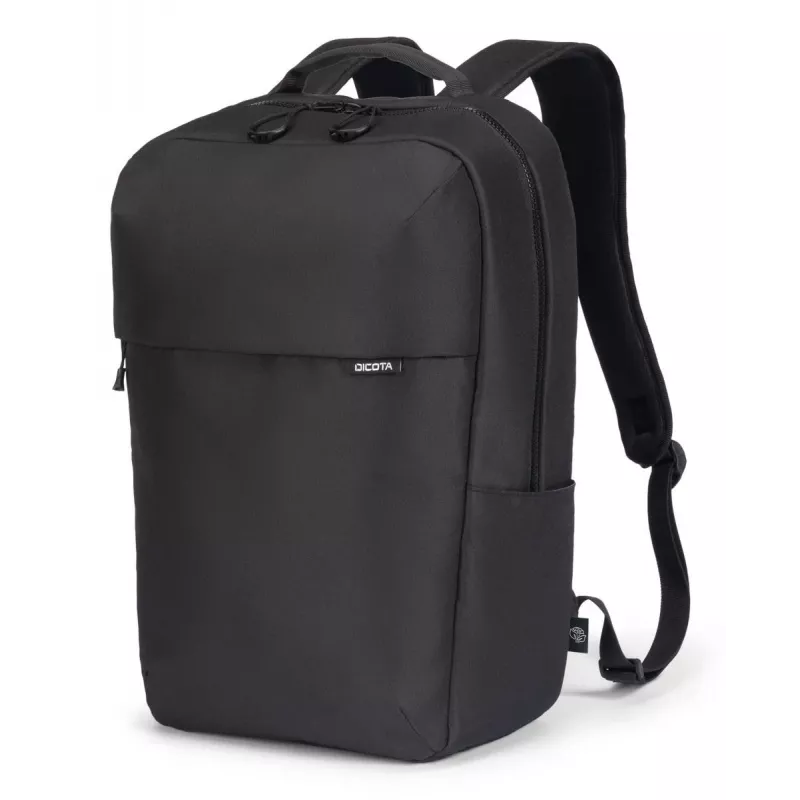 DICOTA Commuter - 13-16in piezīmjdatoru mugursoma - melna / 300d Rpet poliesters
