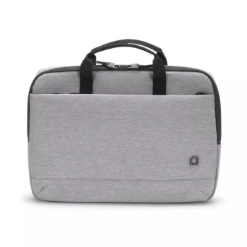 DICOTA plāns Eco Motion - 14-15,6 inch piezīmjdatora soma - Gaiši pelēka / 600d Rpe Poliesteris