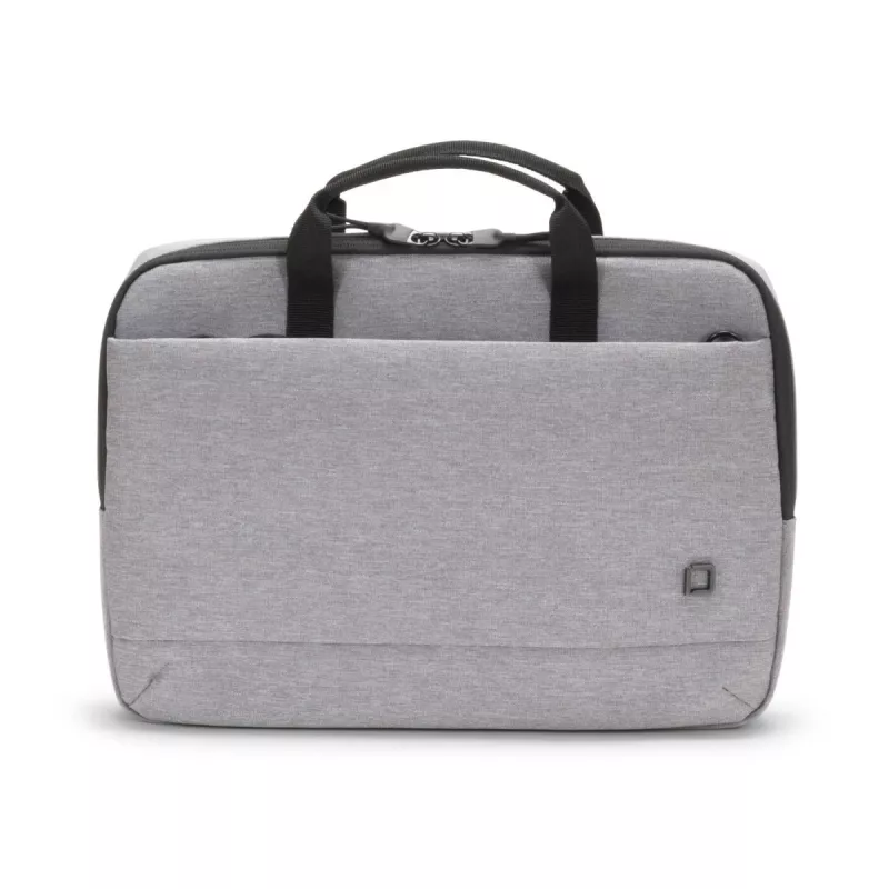 DICOTA plāns Eco Motion - 14-15,6 inch piezīmjdatora soma - Gaiši pelēka / 600d Rpe Poliesteris