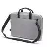 DICOTA plāns Eco Motion - 14-15,6 inch piezīmjdatora soma - Gaiši pelēka / 600d Rpe Poliesteris