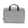 DICOTA plāns Eco Motion - 14-15,6 inch piezīmjdatora soma - Gaiši pelēka / 600d Rpe Poliesteris