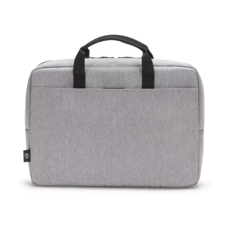 DICOTA plāns Eco Motion - 14-15,6 inch piezīmjdatora soma - Gaiši pelēka / 600d Rpe Poliesteris