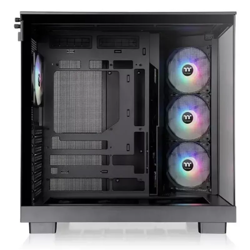 PC korpuss Thermaltake View 380 XL TG ARGB Midi Tower melns