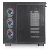 PC korpuss Thermaltake View 380 XL TG ARGB Midi Tower melns