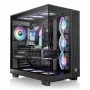 PC korpuss Thermaltake View 380 XL TG ARGB Midi Tower melns
