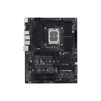 Mātesplate ASUS PRO WS W680-ACE — Intel W680 ATX, LGA 1700, DDR5, 4 DIMM (128 GB), 3x M.2, 2x 2.5Gb LAN, 7.1 audio