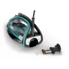 Tefal Ultimate Pure FV9844 sausā un tvaika gludeklis ar Durilium Autoclean zoli, 3200 W, melns, zils