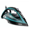 Tefal Ultimate Pure FV9844 sausā un tvaika gludeklis ar Durilium Autoclean zoli, 3200 W, melns, zils