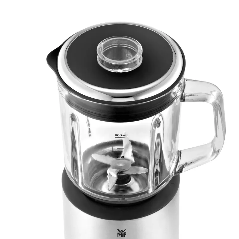 WMF KITCHENminis 0416490011 0.8 L galda blenderis 400 W melns, nerūsējošais tērauds, caurspīdīgs